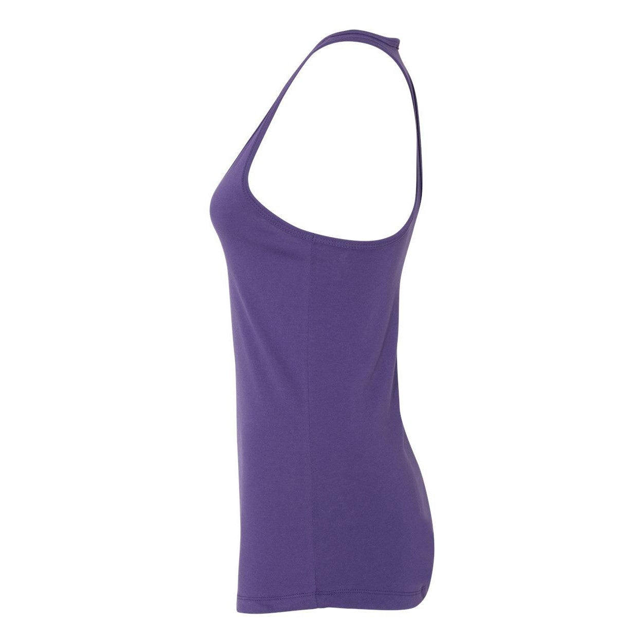 Purple Rush - Side - Next Level Women's Ideal Racerback Tank
