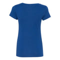 Royal - Back - Next Level Women's Ideal V-Neck T-Shirt