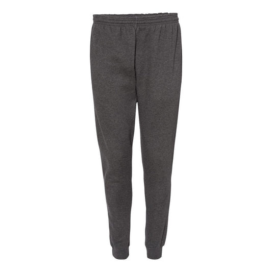 Charcoal - Front - Badger Sport Athletic Fleece Joggers