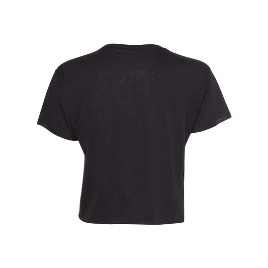 White - Front - Next Level Women's Festival Crop Top