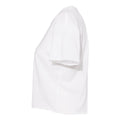 White - Side - Next Level Women's Festival Crop Top