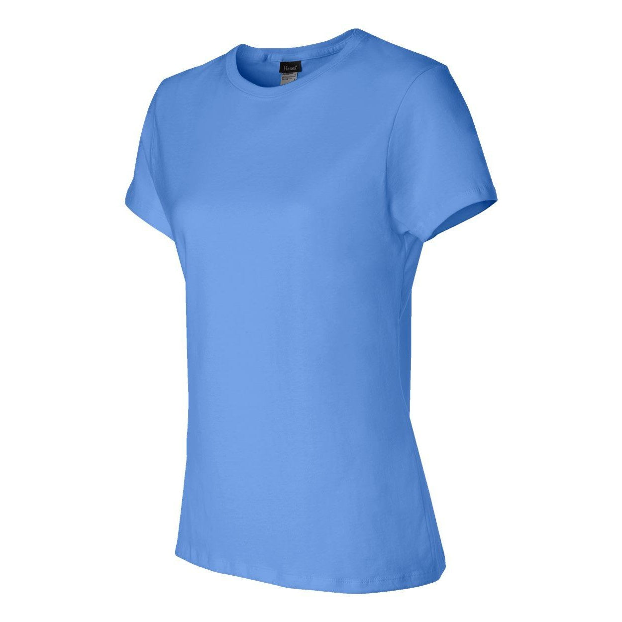Carolina Blue - Side - Hanes Perfect-T Womens T-Shirt
