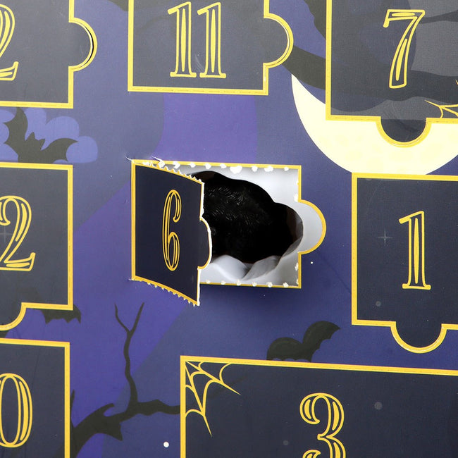 Black-Blue-Golden - Back - Something Different Shelf Of Shadows 12 Day Halloween Advent Calendar