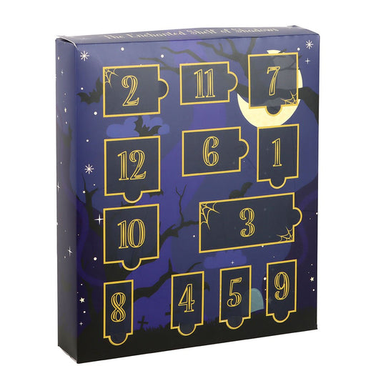 Black-Blue-Golden - Front - Something Different Shelf Of Shadows 12 Day Halloween Advent Calendar