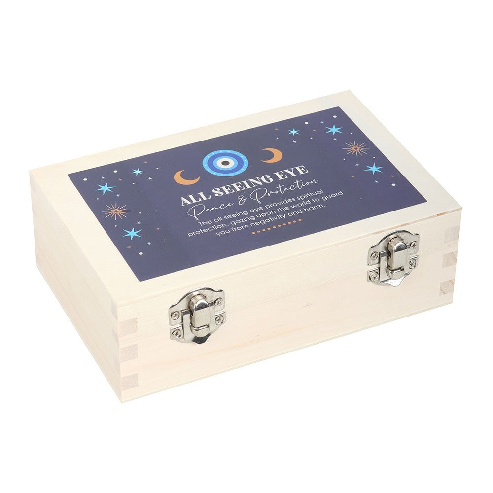 Blue - Side - Something Different All Seeing Eye Charm (Pack of 36)