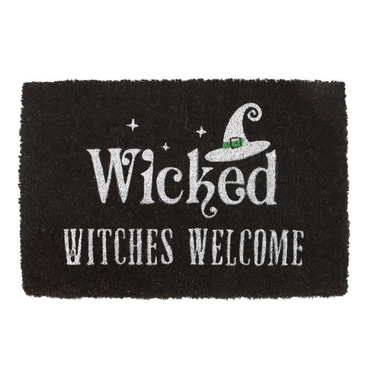 Black - Front - Something Different Wicked Witches Welcome Door Mat
