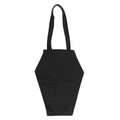 Black - Back - Something Different The Creepier The Better Coffin Shaped Tote Bag