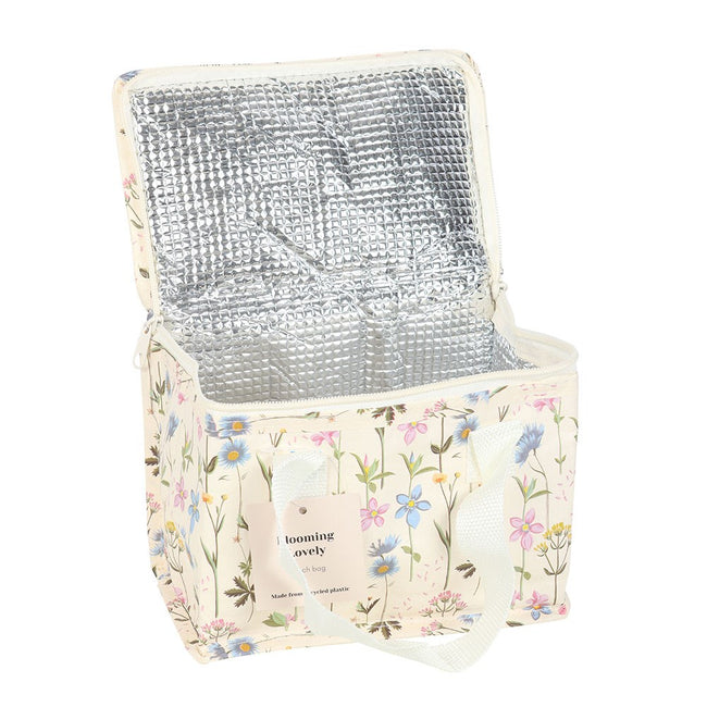 Multicoloured - Side - Something Different Blooming Lovely Floral Lunch Bag