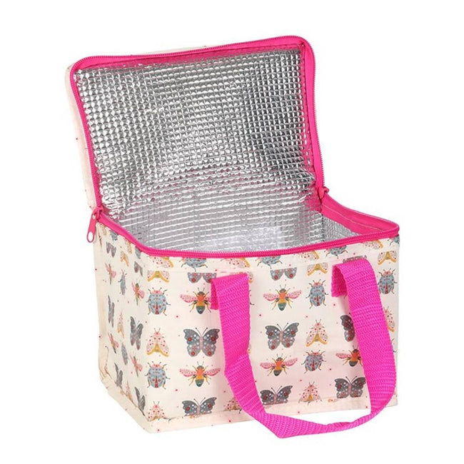 Multicoloured - Side - Something Different Floral Bug Lunch Bag