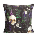 Black - Front - Something Different Square Venom & Vines Cushion