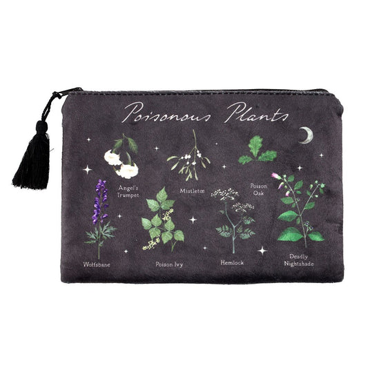 Black - Front - Something Different Poisonous Plants Toiletry Bag