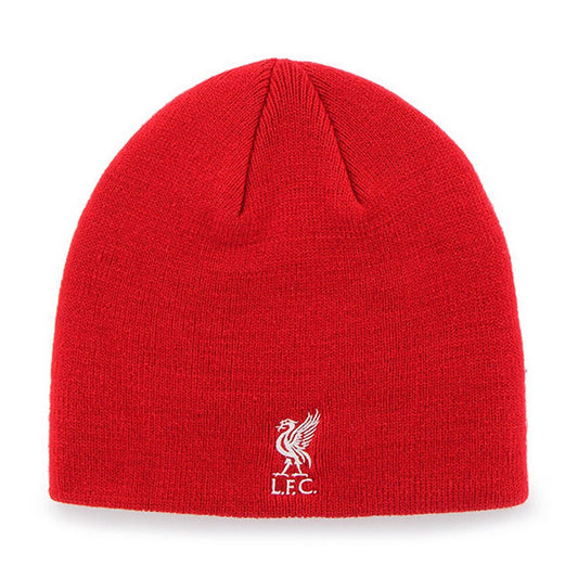 Red - Front - Liverpool FC Official Knitted Beanie