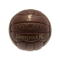 Brown - Front - Liverpool FC Leather Retro Football