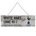 Grey-Black - Front - Tottenham Hotspur FC Rustic Street Sign