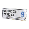 Silver-Black - Front - Everton FC Goodison Park Retro Street Sign