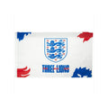White-Blue - Front - England FA Crest Flag