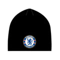 Black - Front - Chelsea FC Knitted Hat