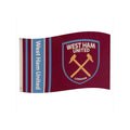 Claret Red-Sky Blue - Front - West Ham United FC Crest Flag