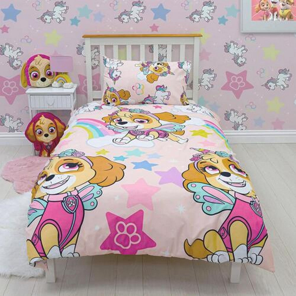 Paw Patrol Unicorn Duvet Cover Set Discounts on great Brands