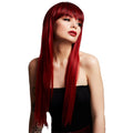 Ruby Red - Front - Fever Womens-Ladies Jessica Straight Wig