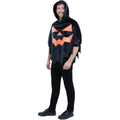 Black-Orange - Side - Smiffys Mens Pumpkin Costume Poncho