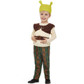 Green-Beige-Brown - Back - Shrek Baby Boys Costume Set