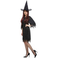 Black - Side - Smiffys Womens-Ladies Spooky Witch Costume