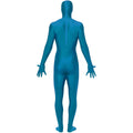 Blue - Side - Smiffys Unisex Adult Bodysuit