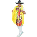 Yellow - Back - Smiffys Unisex Adult Taco Costume Tabard