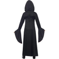 Red-Black - Side - Smiffys Girls Vampire Costume Robe