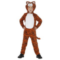 Orange-Black-White - Front - Smiffys Childrens-Kids Tiger Costume