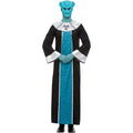 Blue - Back - Smiffys Unisex Adult Alien Lord Costume
