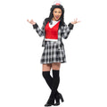 Black-White - Back - Clueless Womens-Ladies Dionne Halloween Costume