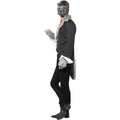 Grey-Black - Lifestyle - Smiffys Unisex Adult Deluxe Big Bad Wolf Costume Set