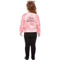 Pink - Side - Grease Childrens-Kids Pink Ladies Jacket