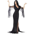 Black - Back - Smiffys Womens-Ladies Immortal Soul Halloween Costume Dress