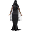 Black - Side - Smiffys Womens-Ladies Immortal Soul Halloween Costume Dress