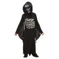 Black - Front - Smiffys Childrens-Kids Skeleton Costume