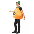 Orange-Green - Side - Smiffys Unisex Adult Pumpkin Costume