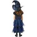 Blue - Side - Smiffys Girls Deluxe Midnight Witch Costume