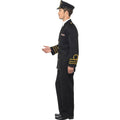 Black - Lifestyle - Smiffys Mens Navy Officer Costume Set