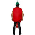 Red-Green - Back - Smiffys Unisex Adult Hot Chili Pepper Costume