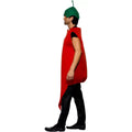Red-Green - Side - Smiffys Unisex Adult Hot Chili Pepper Costume