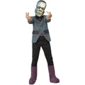 Black-Green - Back - Universal Monsters Boys Frankenstein Costume Set