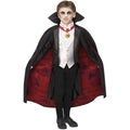 Black-Red-White - Back - Universal Monsters Boys Dracula Costume Set