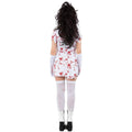 White - Side - Smiffys Womens-Ladies Zombie Nurse Costume Set