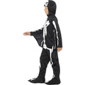 Black-White - Lifestyle - Smiffys Childrens-Kids Bat Skeleton Costume