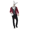 Red-Black-White - Front - Smiffys Mens Deluxe Rabbit Costume Set