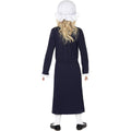White-Black - Side - Smiffys Girls Victorian Costume Set