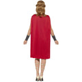 Black-Red - Back - Smiffys Womens-Ladies Roman Warrior Costume Set